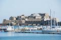 Castle Rock mit Castle Cornet.